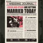Indesign Vorlage Zeitung Genial Zeitung Hochzeit Einladung Design Vorlage