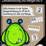 10er Karte Vorlage Kostenlos Neu Kostenlos Monsterhafte Mengen Im 10er Feld Zahlen Und