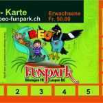 10er Karte Vorlage Süß 10er Tageskarten Beo Funpark