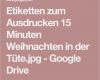 15 Minuten Weihnachten Vorlage Zum Ausdrucken Hübsch Etiketten Zum Ausdrucken 15 Minuten Weihnachten In Der