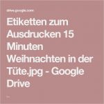 15 Minuten Weihnachten Vorlage Zum Ausdrucken Hübsch Etiketten Zum Ausdrucken 15 Minuten Weihnachten In Der