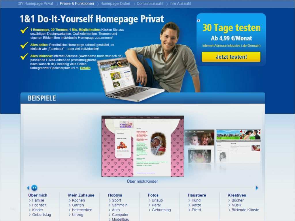 1&1 Homepage Vorlagen Elegant 1&1 Do It Yourself Homepage Web App Chip