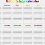 3 Monatskalender Vorlage Erstaunlich Die Besten 25 Geburtstagskalender Zum Ausdrucken Ideen