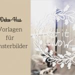 333 Vorlagen Winter Weihnachten Schönste Weihnachtsdeko Vorlage Für Fensterbilder Deko Hus