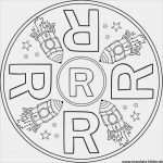 3d Buchstaben Vorlage Zum Ausdrucken Erstaunlich Buchstabe R – Mandala Vorlage Gratis Ausdrucken