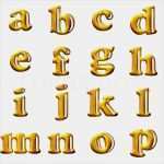 3d Buchstaben Vorlagen Kostenlos Einzigartig Set 3d Buchstaben In Gold Metall Textur Und isoliert Hintergrund Stockfoto