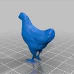 3d Drucker Herz Vorlagen Wunderbar Chicken Skyrim by Dejavuus Thingiverse