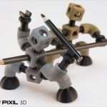 3d Drucker Stl Vorlagen Neu 3d Vorlage Pixil Bits Download Chip