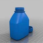 3d Drucker Vorlagen Handyhülle Angenehm 3d Vorlage Flasche Und Deckel Download Chip