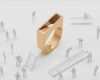 3d Drucker Vorlagen Schmuck Beste Stair Ring is A 3d Printed Architecture Accessory