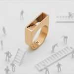 3d Drucker Vorlagen Schmuck Beste Stair Ring is A 3d Printed Architecture Accessory