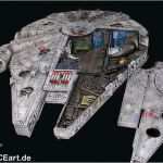 3d Drucker Vorlagen Star Wars Bewundernswert Star Wars Millennium Falcon Cut Away