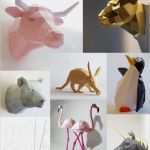 3d Drucker Vorlagen Tiere Einzigartig Diy Bastelbögen Von Paperwolf Tierköpfe Und Trophäen Aus