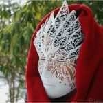 3d Masken Vorlagen Erstaunlich Maske Mit Komplexen Strukturen Aus Dem 3d Drucker Ein