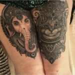 3d Masken Vorlagen Erstaunlich Tattoo Katzen Und Elefanten Maske Tattoo Motive