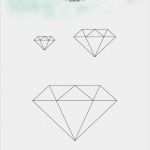 3d origami Vorlagen Kostenlos Neu Vorlage Diamantenschliff formen Katja Haas