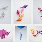 3d Papier Tiere Vorlagen Cool Basteln Mit Kindern 100 origami Diy Projekte