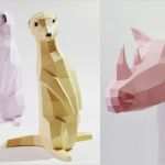 3d Papier Tiere Vorlagen Genial Diy Bastelbögen Von Paperwolf Tierköpfe Und Trophäen Aus