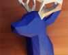3d Papier Tiere Vorlagen Genial Hirschtrophäe – Papercraft – Verenas Little World