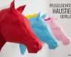 3d Papier Tiere Vorlagen Gut Tierkopf Wanddeko Aus Papier Papershape