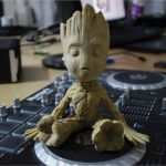 3d Print Vorlagen Genial Baby Groot by byambaa Thingiverse