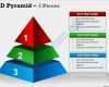 3d Pyramide Powerpoint Vorlage Kostenlos Schön 3d Pyramid 3 Pieces Ppt 1