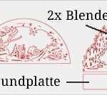 3d Schwibbogen Vorlage Elegant Laubsägevorlagen Schwibbogen Lichterbogen