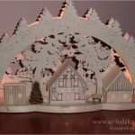3d Schwibbogen Vorlage Inspiration Laubsägevorlage 3d Schwibbogen Waldhaus