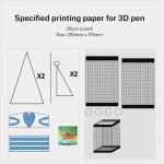 3d Stift Vorlagen Anfänger Einzigartig 3d Stift Vorlagen Luxury 20 Stücke Vorlage Papier Für 3d