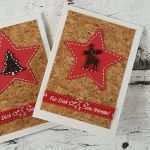 3d Weihnachtskarten Vorlagen Einzigartig Weihnachtskarte Einfach Mit Korkpapier Selber Machen Diy