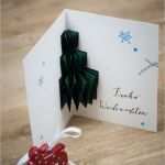 3d Weihnachtskarten Vorlagen Elegant Eine Schöne Weihnachtskarte Selber Basteln 3d