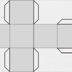 3d Würfel Vorlage Bewundernswert Wir Basteln Einen Würfel Und Einen Quader