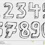 3d Zahlen Vorlagen Einzigartig Grunge 3d Zahlen In Schwarzweiss Stock Abbildung