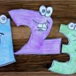 3d Zahlen Vorlagen Erstaunlich Basteln Zahlen