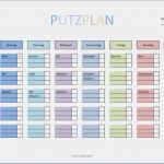 5 Jahres Plan Vorlage Neu Putzplan Vorlage Für Singles Paare Familie & Wg