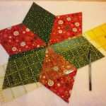 5 Zackigen Stern Vorlage Inspiration Tischset Stern Patchwork Anleitung Fotoanleitung Tutorial
