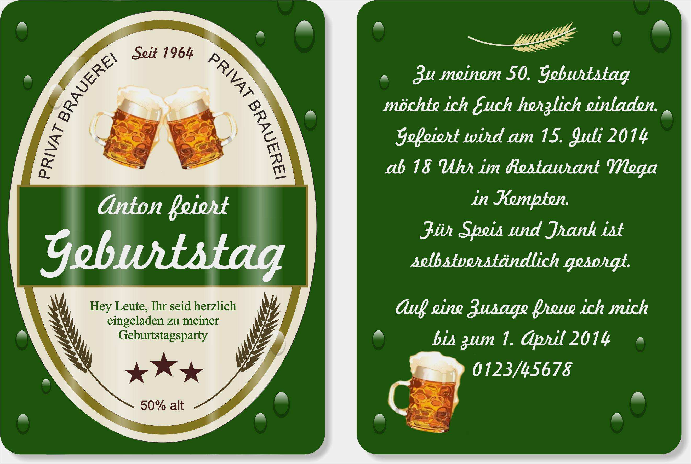 50 Geburtstag Einladung Vorlage Word Genial Einladung Geburtstag Einladung Geburtstag 50