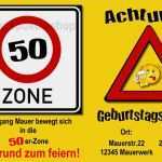 50 Geburtstag Einladung Vorlage Word Schön Einladung Geburtstag 50