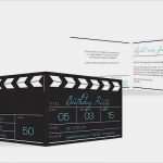 50 Geburtstagseinladungen Vorlagen Fabelhaft Einladung 50 Geburtstag &quot;regieklappe&quot;