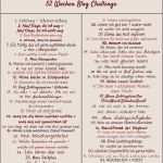 52 Wochen Challenge Vorlage Schönste Selbstvorstellung