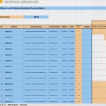 52 Wochen Sparplan Vorlage Süß Marketing Kommunikation Aktions Und Zeitplan In Der 52