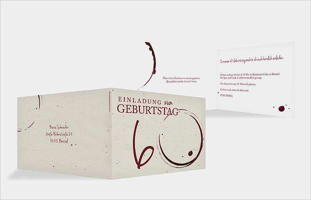 60 Geburtstagseinladungen Vorlagen Best Of Einladung Zum 60 Geburtstag Einladungskarten Gestalten