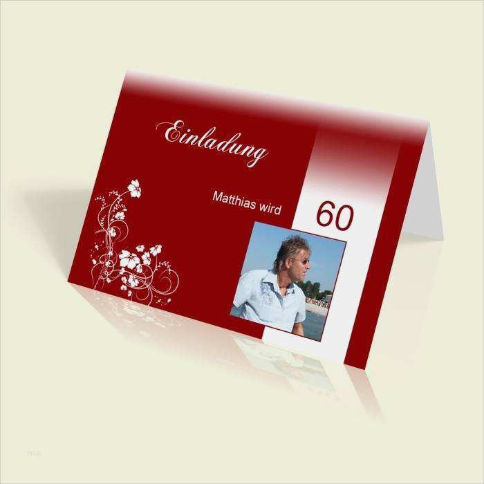 60 Geburtstagseinladungen Vorlagen Genial Einladungskarten 60 Geburtstag Einladungen Selbst