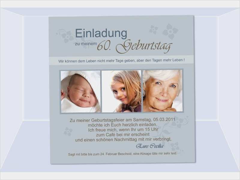 60 Geburtstagseinladungen Vorlagen Schön Einladung Geburtstag Fotokarte Einladungskarten Taube
