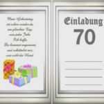 70 Geburtstag Einladung Vorlage Kostenlos Großartig Einladung Aufregend Einladung 70 Geburtstag Vorlage