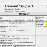 8d Report Vorlage Xls Gut 8d Report Nach Vda Qmc Mit Prüfberichtsnummer Des Kunden