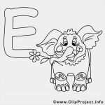 Abc Buchstaben Vorlagen Großartig Elephant Abc Buchstaben Zum Ausmalen