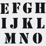 Abc Schablonen Vorlagen Fabelhaft Eigenmarke Stencil Schablone Abc 2tlg Art