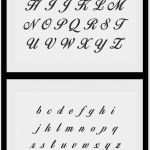 Abc Schablonen Vorlagen Luxus Buchstaben Groß 2 5cm Oder Klein Abc Schablonen Alphabet