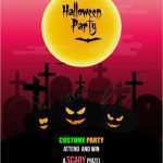 Abiparty Flyer Vorlage Süß Halloween Party Flyer Vorlage Kostümfest